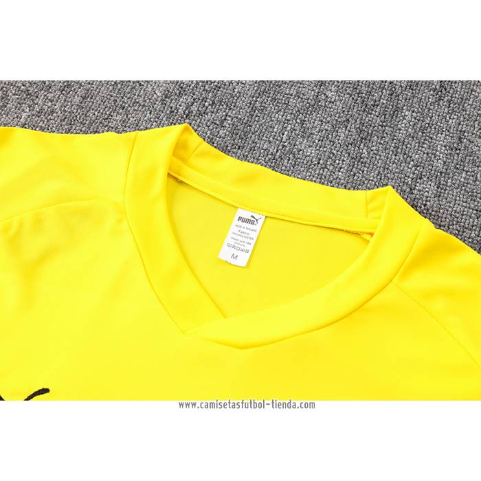 Chandal del Borussia Dortmund 2022 2023 Manga Corta Amarillo - Pantalon Corto